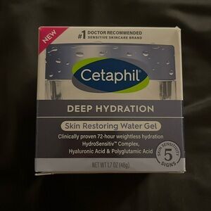 Cetaphil Deep Hydration Water Gel 1.7 oz NIB